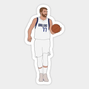 Luka Doncic Comic Sticker